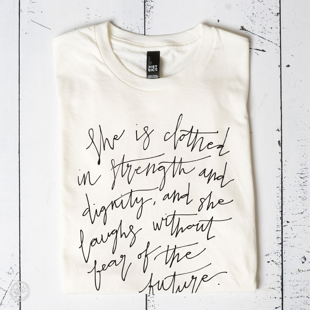 She is Clothed in Strength